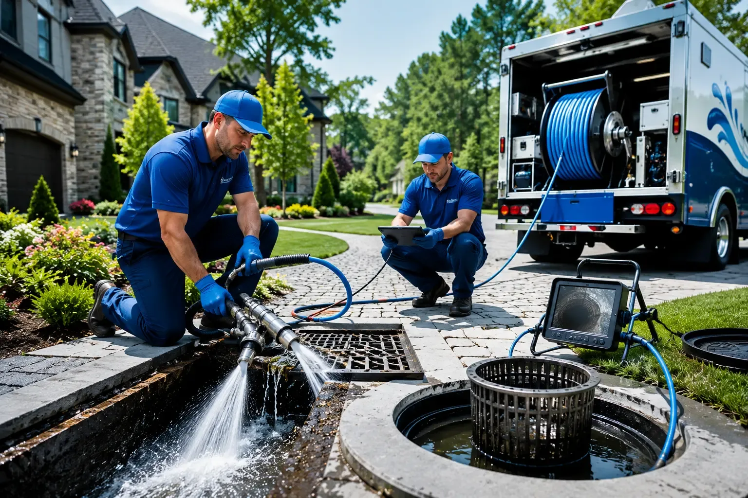 Local outdoor drain cleaning professionals in Smoaks, SC